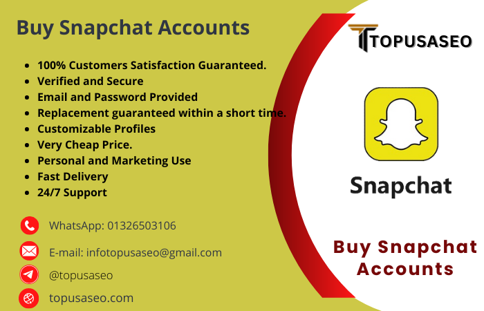 Buy Snapchat Accounts